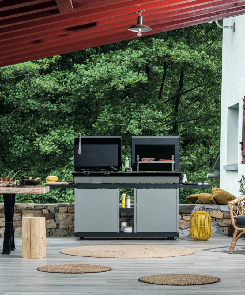 Plancha-parrilla-Combi-Cocina-aire-libre-Forge-Adour